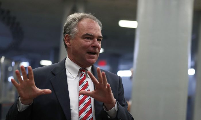 Tim Kaine Of Virginia Re Elected To US Senate AP The Epoch Times