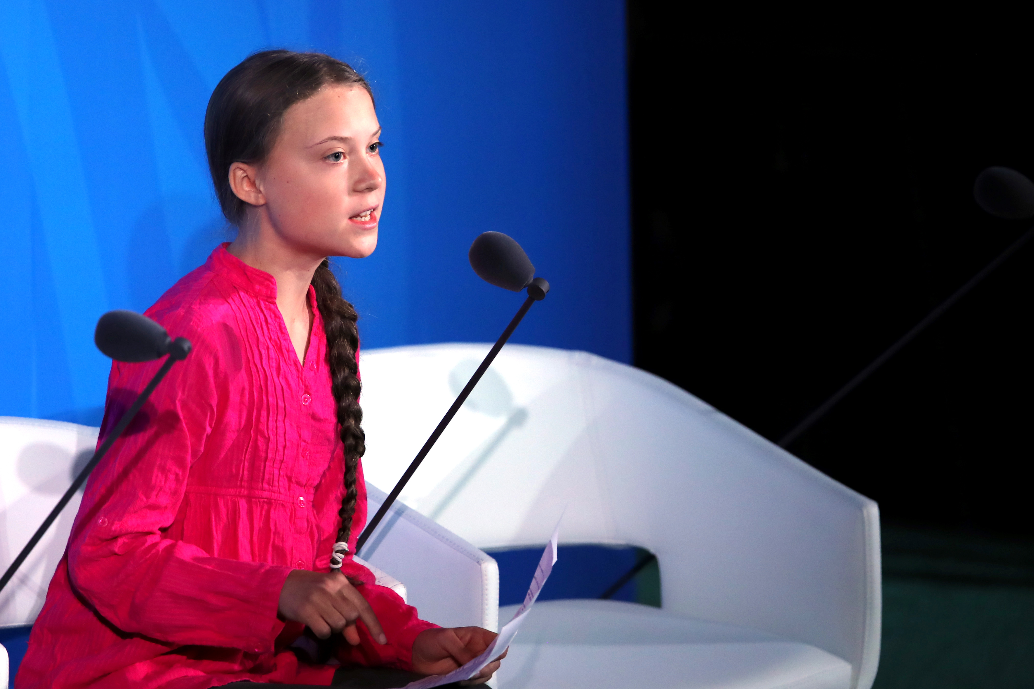 Greta Thunberg Singing