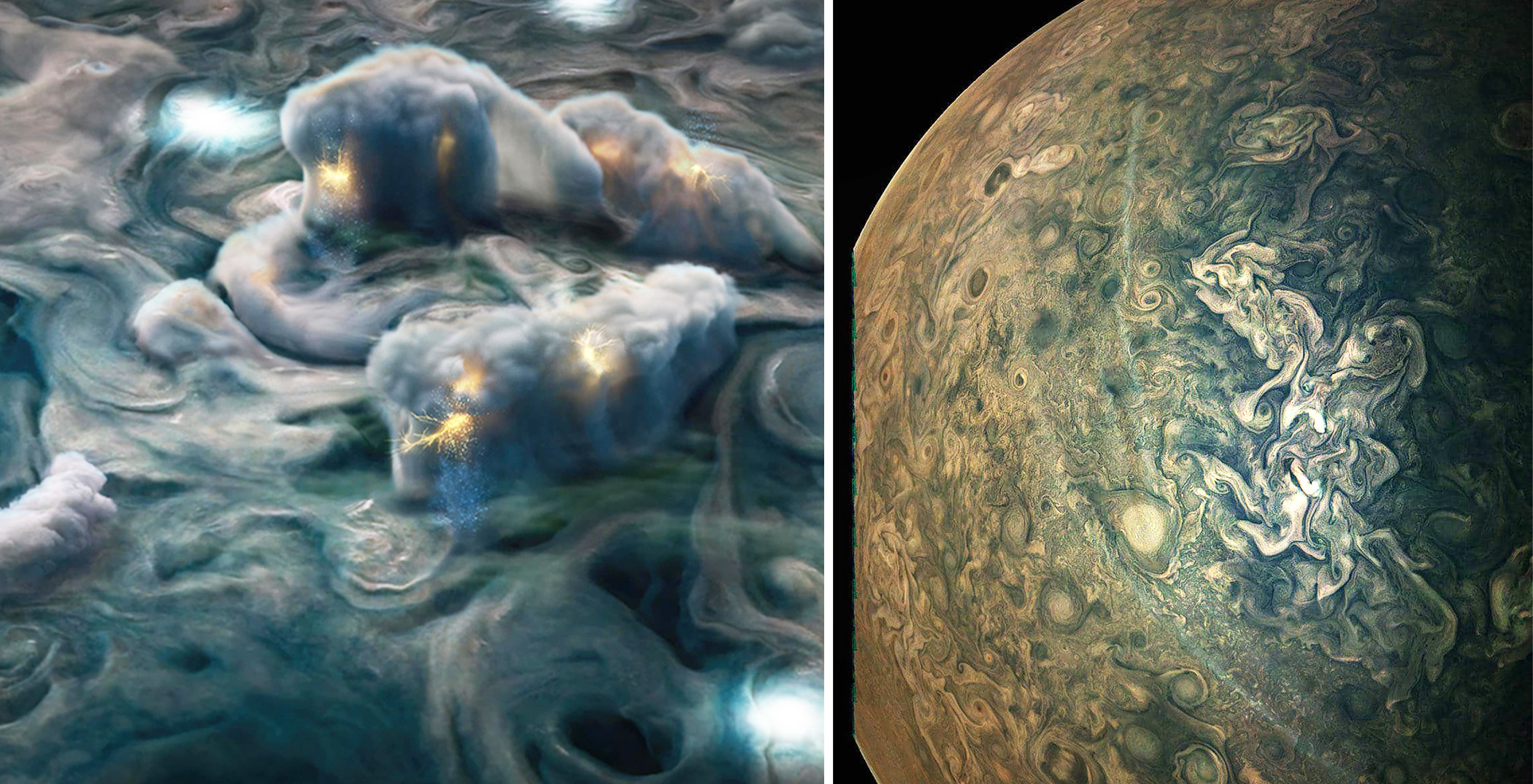 NASA Releases Incredible Images Of Jupiters High Altitude Haze