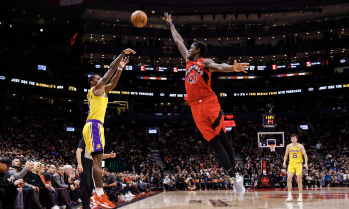 Pascal Siakam Powers Raptors To Victory Over Lakers The Epoch Times