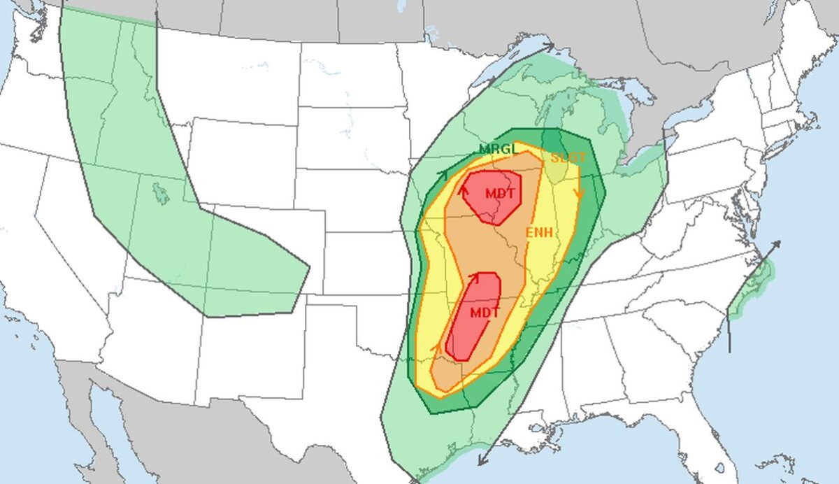 The Epoch Times Federal Agency Warns Widespread Severe Weather Threat