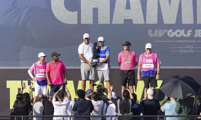 Brooks Koepka Defends His LIV Golf Saudi Arabia Title Talor Gooch Wins