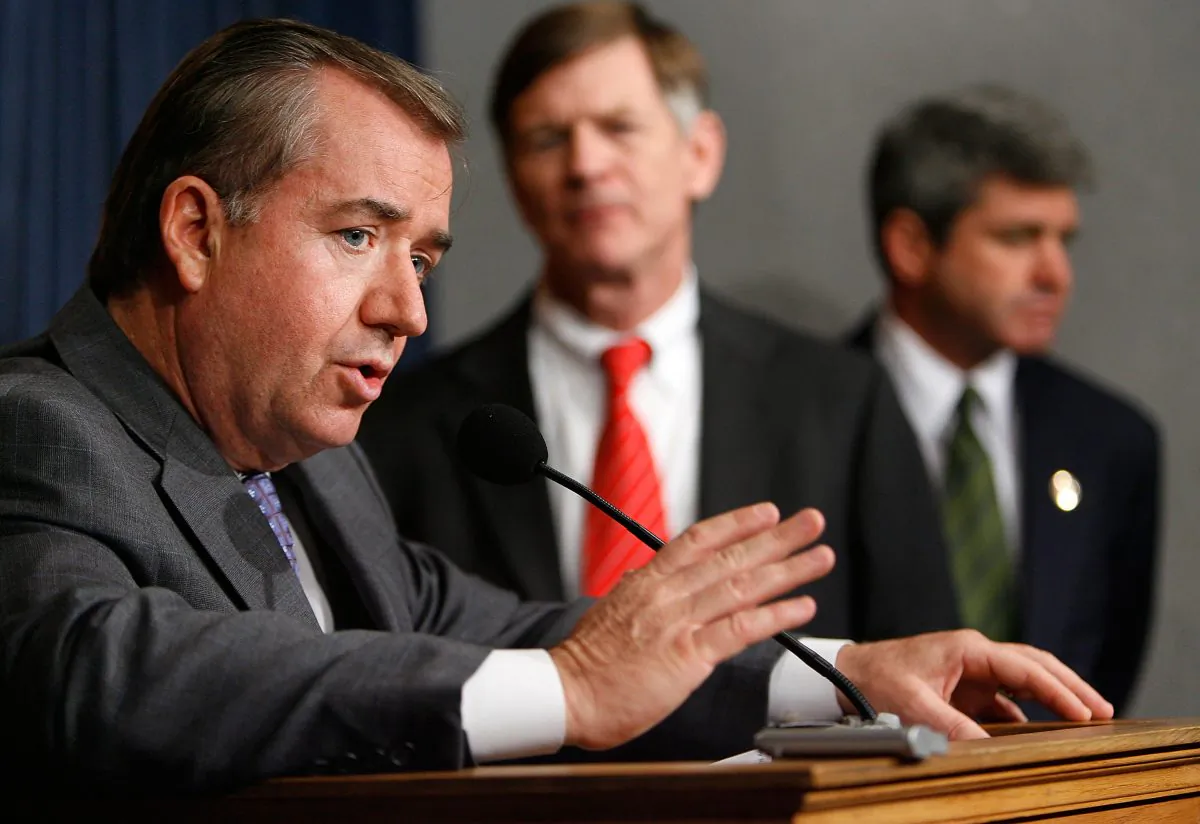 U.S. Rep. Ed Royce (R-CA) (L) in a file photo from Washington, DC. (Chip Somodevilla/Getty Images)