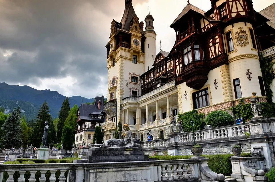 SUMMER RESIDENCE: Peles Castle, one of the most beautiful castles in Europe, showcases the German Neo-Renaissance style. (pixabay.com)