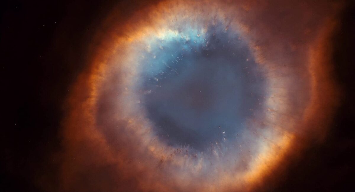 "God's Eye" nebula in "Tree of Life." (Twentieth Century Fox)