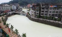 Latex Spill Turns Chinese River to ‘River of Milk’