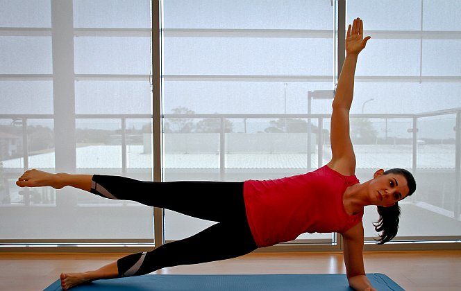 Image result for Side Plank Leg Lift