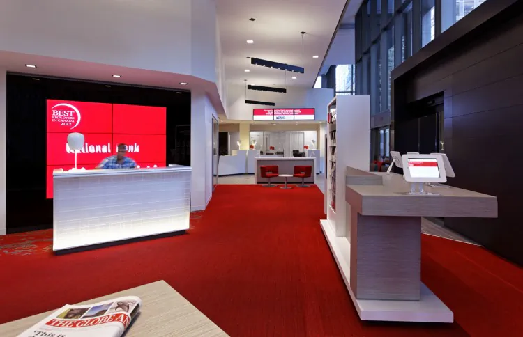 National Bank of Canada's Flagship Branch in Toronto designed by Ruscio Studio. (Courtesy of NBC)
