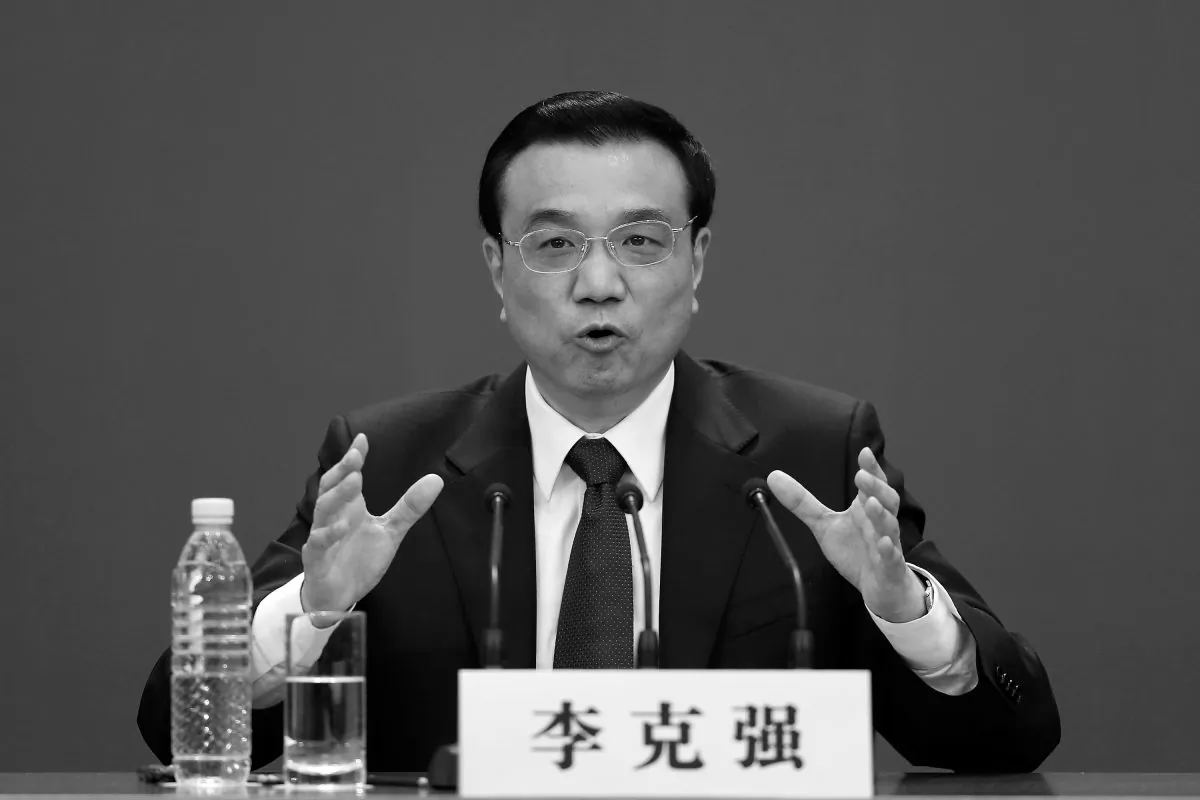 PRC Premier Li Keqiang speaks at his first press conference at the Great Hall of the People on March 17 in Beijing, China. Li made mention of the importance of the constitution, giving support to new Party's Xi Jinping's political line. (Lintao Zhang/Getty Images)