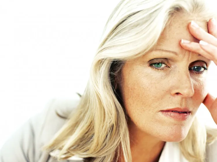 two-thirds of patients being treated for depression also reported physical pain such as frequent headaches, back pain, joint pain, and abdominal pain according to a study published in the journal Psychosomatic Medicine. (photos.com)