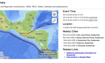 Earthquakes Rattle Mexico: 5.5 Magnitude, 5.1 Aftershock. Guatemala: 6.2