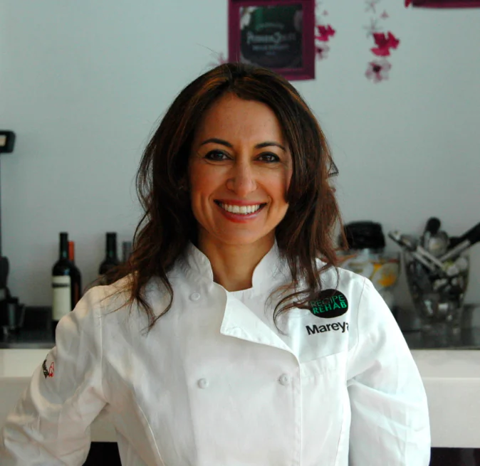 Mareya Ibrahim, a mom of two, offers tips on how to eat well. (Channaly Philipp/The Epoch Times)