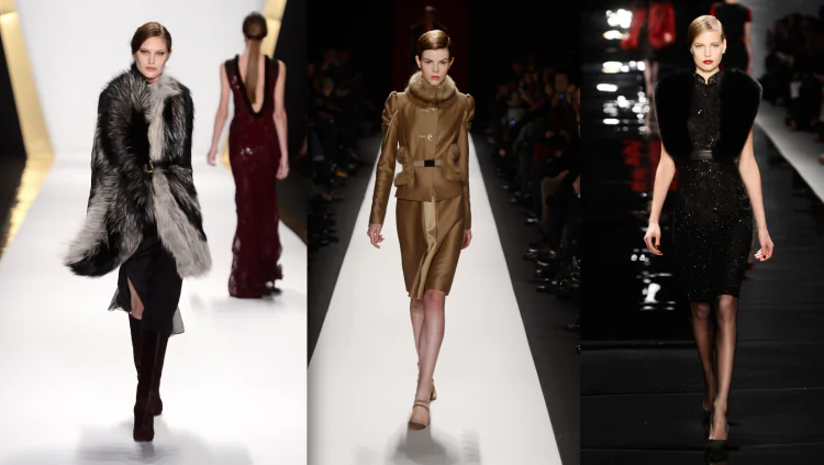 (L-R) J. Mendel, Carolina Herrera, Reem Acra. (Frazer Harrison/Getty Images for Mercedes-Benz Fashion Week)