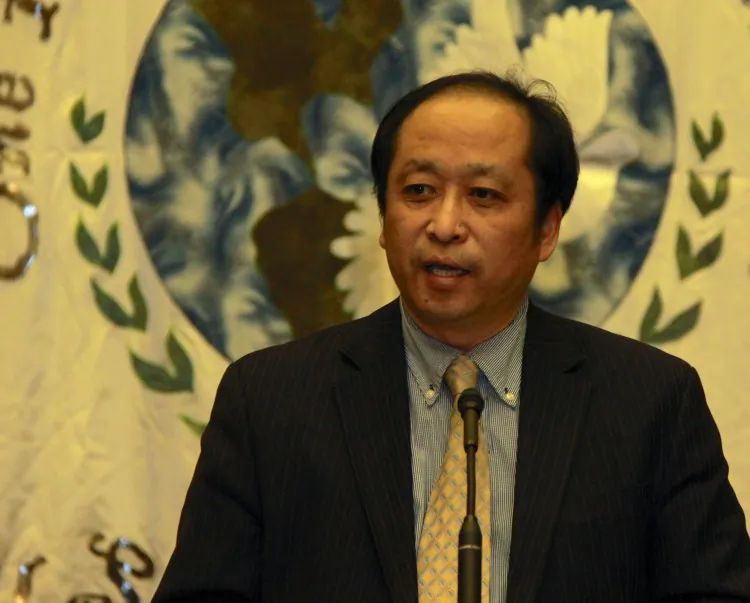Shawn Li, President of the Falun Dafa Association of Canada (Pam McLennen/Epoch Times)