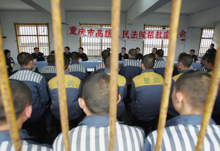 While China's courts have modernized, critics charge they are still used as tools of repression against dissidents. (China Photos/Getty Images)