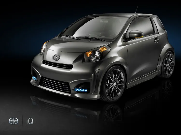 The miniature Scion iQ (Courtesy of Toyota/Scion)