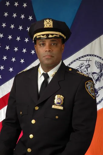 This undated photo provided by the NYPD., shows New York City Police Dept. Chief of Department Philip Banks III. Banks was named the chief of department this week of the nation's largest police force. He replaces Joseph Esposito, who retired after more than a decade in the post. (AP Photo/Richard Drew)