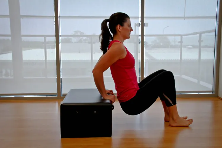 Tricep Dips are great for building strong, toned triceps. (Jocelyn Bong)