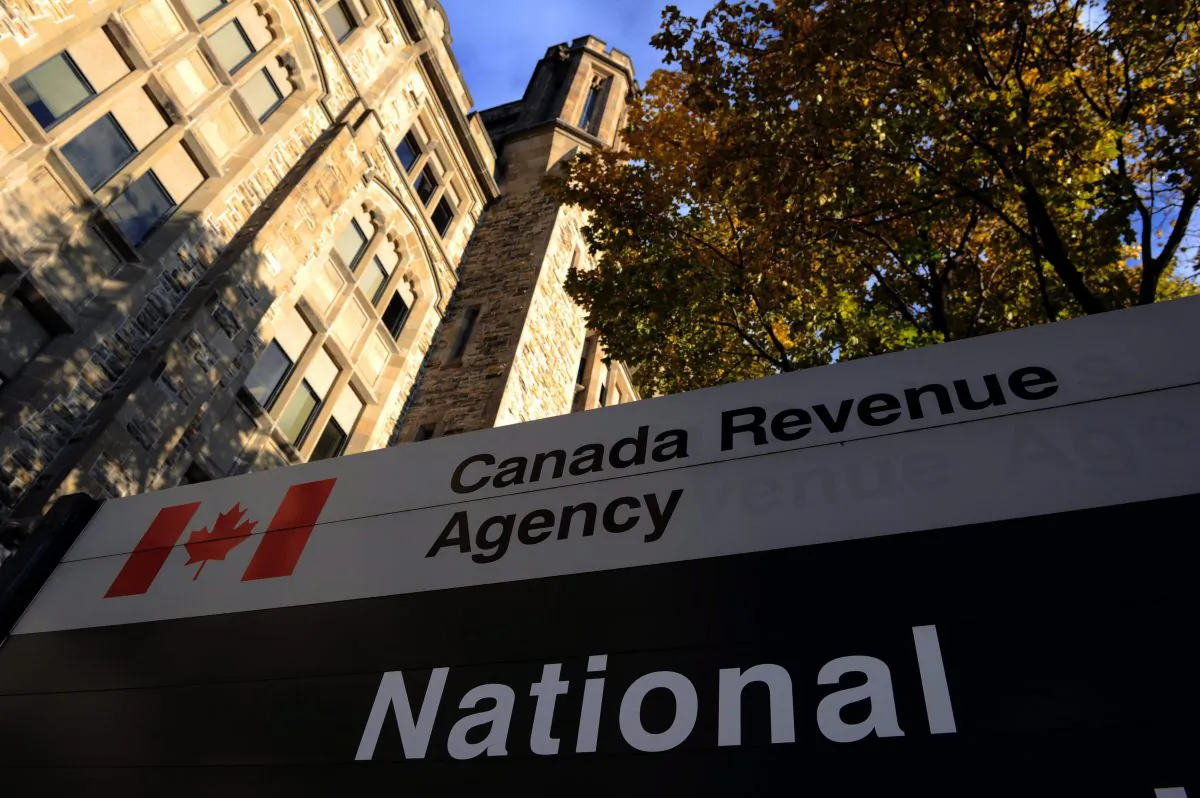 The Canada Revenue Agency headquarters in Ottawa in a file photo. (The Canadian Press/Sean Kilpatrick)
