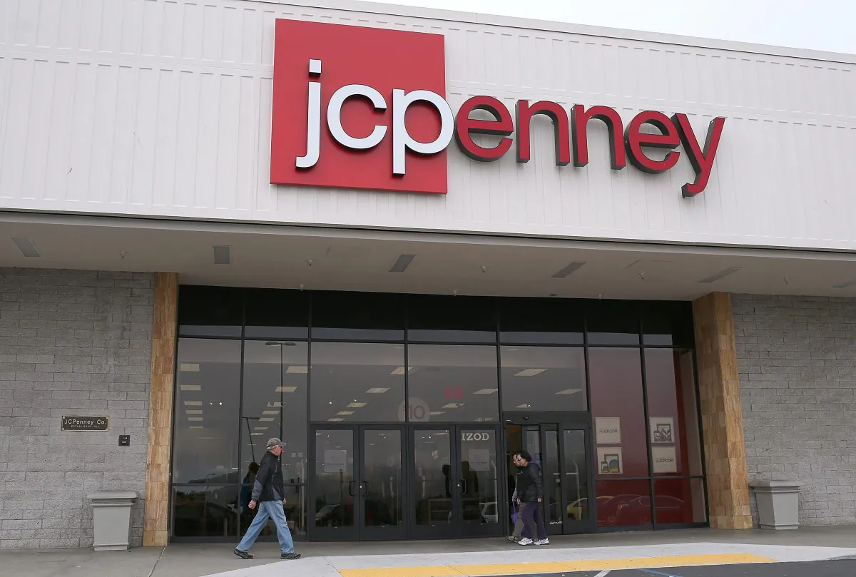 People walk by a JCPenney store in Daly City, Calif., on Feb. 28, 2013. (Justin Sullivan/Getty Images)