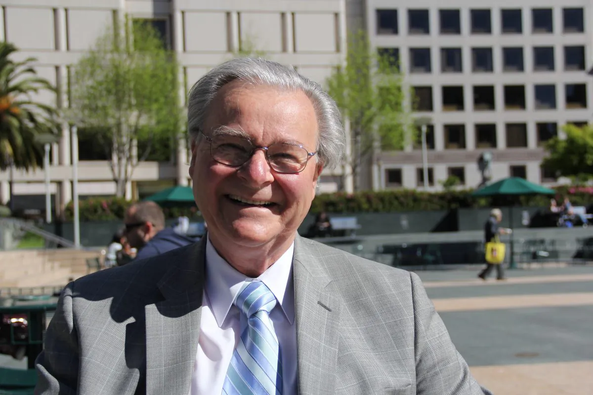 David Hammon, 75, sales, Martinez: “I think it’s safe if you’re paying attention and alert. But if you’re listening to an iPhone or you’re listening to music or you’re not paying attention, you can get run over very fast. Yes, I feel safe. I look twice.” (The Epoch Times)