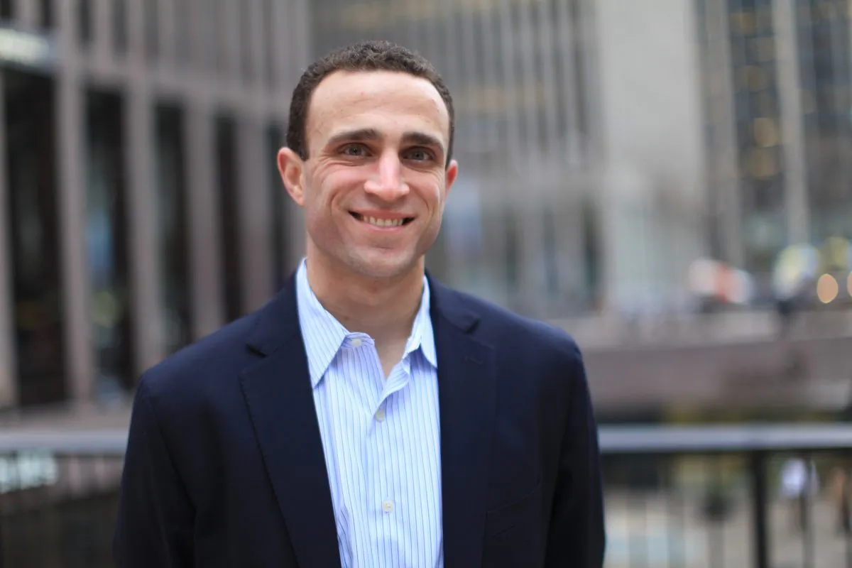 Ben Max, founder of Decide NYC, a voter's guide to the 2013 New York City elections. (Jon Reznick)