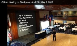 Alien Encounters With Human Race Examined at DC Hearing