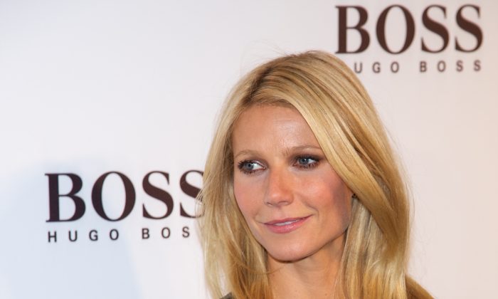 Actress Gwyneth Paltrow presents the new "Boss Nuit Pour Femme" Hugo Boss parfum at the Neptuno Palace on Oct. 29, 2012, in Madrid, Spain.  (Carlos Alvarez/Getty Images)