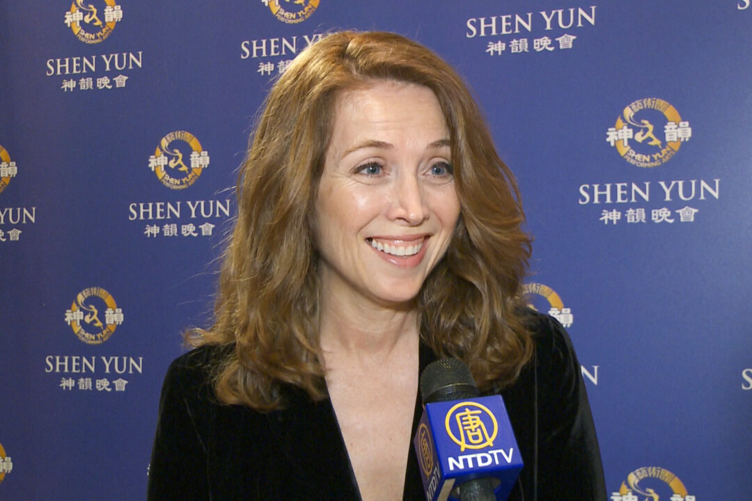 Belinda Johnson  attends Shen Yun Performing Arts at New York’s Lincoln Center on April 21, 2013. (Courtesy of NTD Television) 
