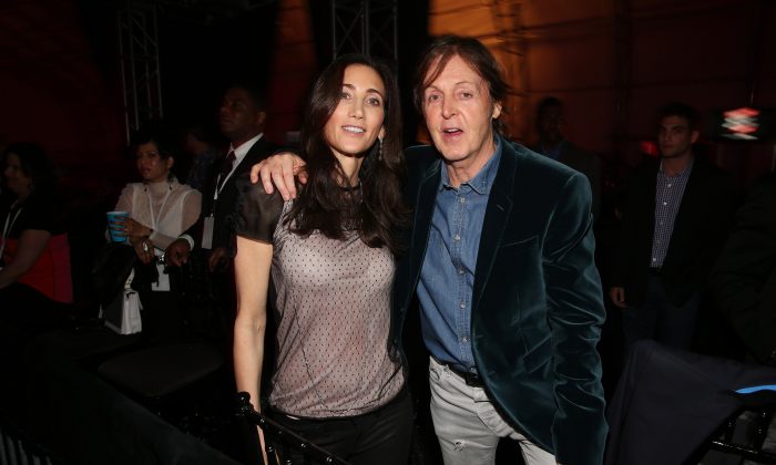Nancy Shevell and Paul Mccartney attend DIRECTV Super Saturday Night on Feb. 2, 2013 in New Orleans, La. (Christopher Polk/Getty Images for DirecTV)