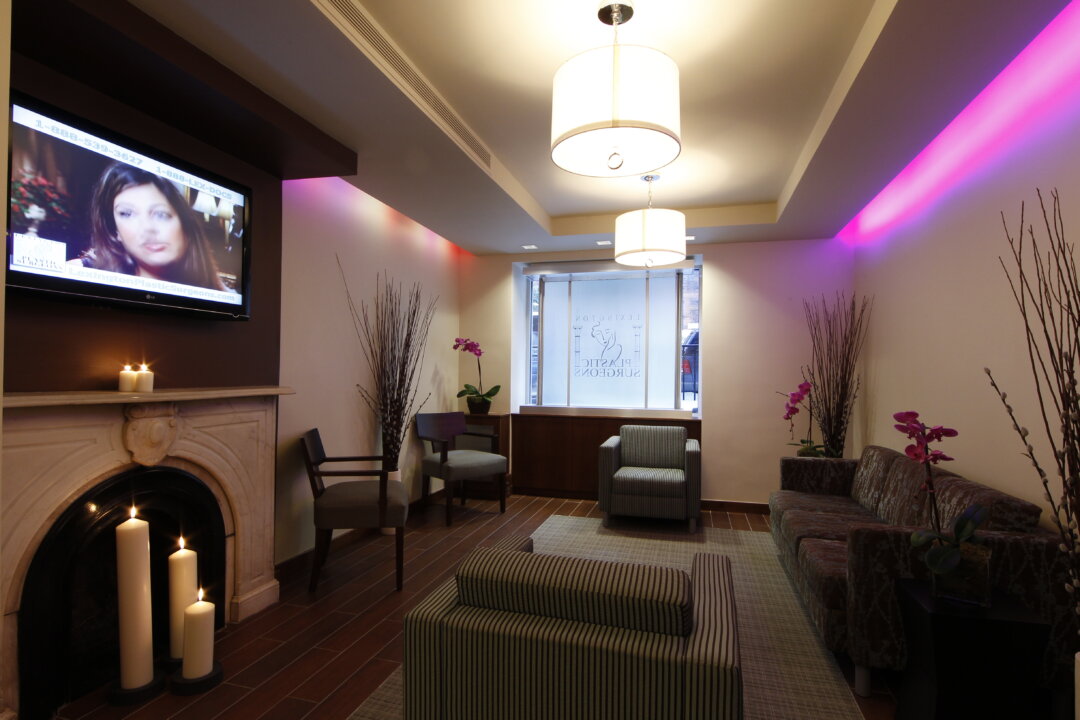 Lexington Plastic Surgeons' spa-like office. (Courtesy of Lexington Plastic Surgeons)