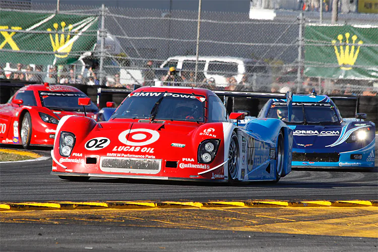 The 2013 Daytona Prototypes are a bit more aesthetically appealing than the Gen 2 cars but are still nearly identical and tightly regulated under the skin. Besides which even the new Gen 3 versions are primitive in both aero and engineering, and overweight. There is no way the DPs could pass ACO/FIA crash safety tests. (Chris Jasurek/The Epoch Times)