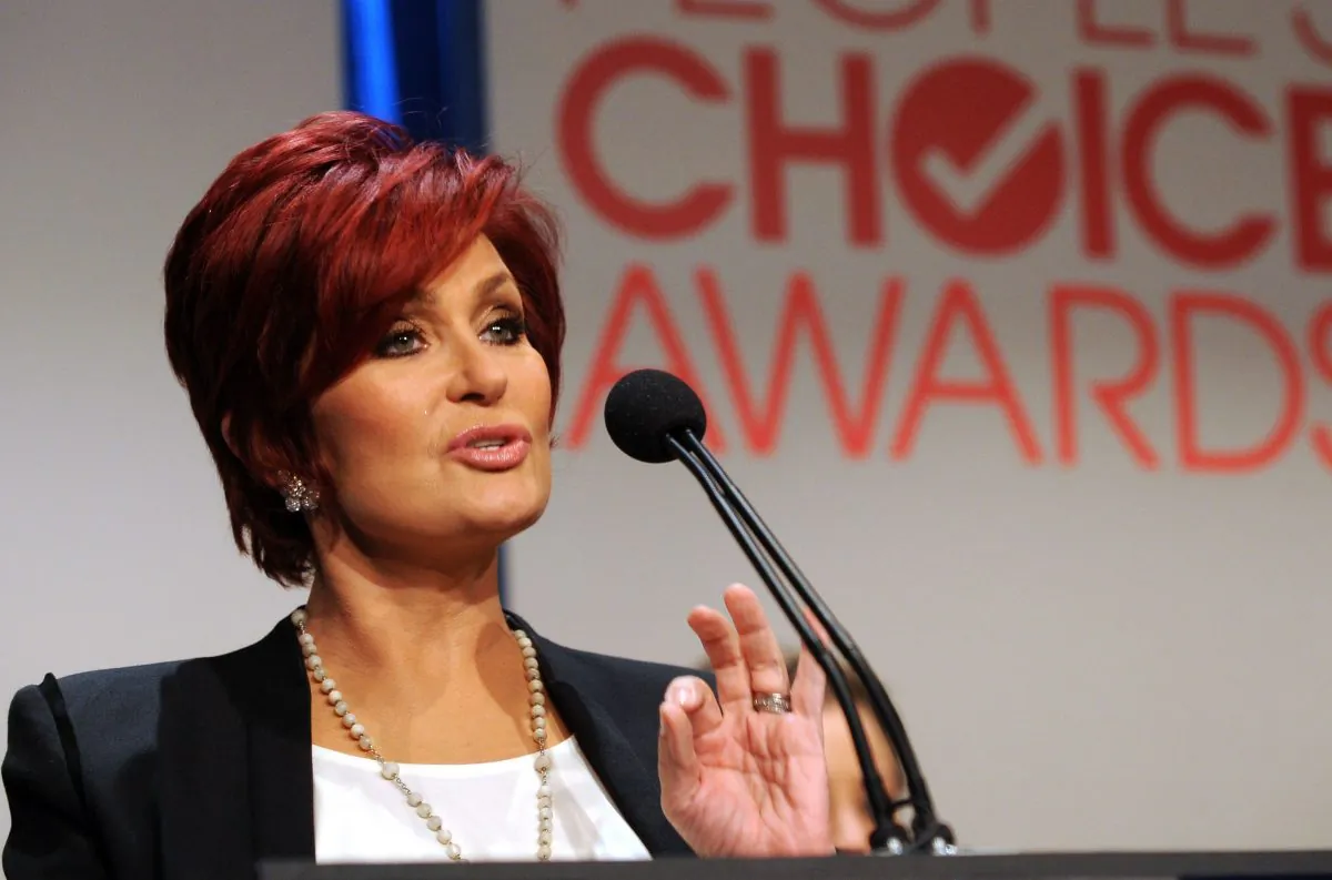 Sharon Osbourne, TV personality and wife of rock star Ozzy Osbourne, attends the People's Choice Awards 2012 nominations press conference in Beverly Hills, Calif., on Nov. 8, 2011. (Valerie Macon/AFP/Getty Images)