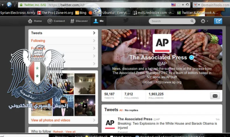 Screen capture of 