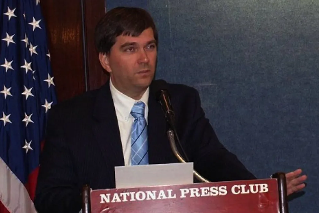 Doctors Against Forced Organ Harvesting executive director Torsten Trey in Washington, D.C. on July 23, 2008. (Yi Ping/The Epoch Times)