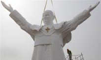 Tallest Statue of Late Pope John Paul II Nearly Done (Photos)