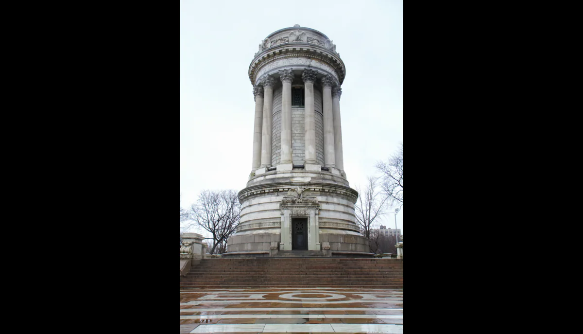 The Soldiers’ and Sailors’ Monument on Manhattan’s Upper West Side where Mayor Michael Bloomberg honored those who perished fighting in the American Civil War. (Benjamin Chasteen/The Epoch Times)