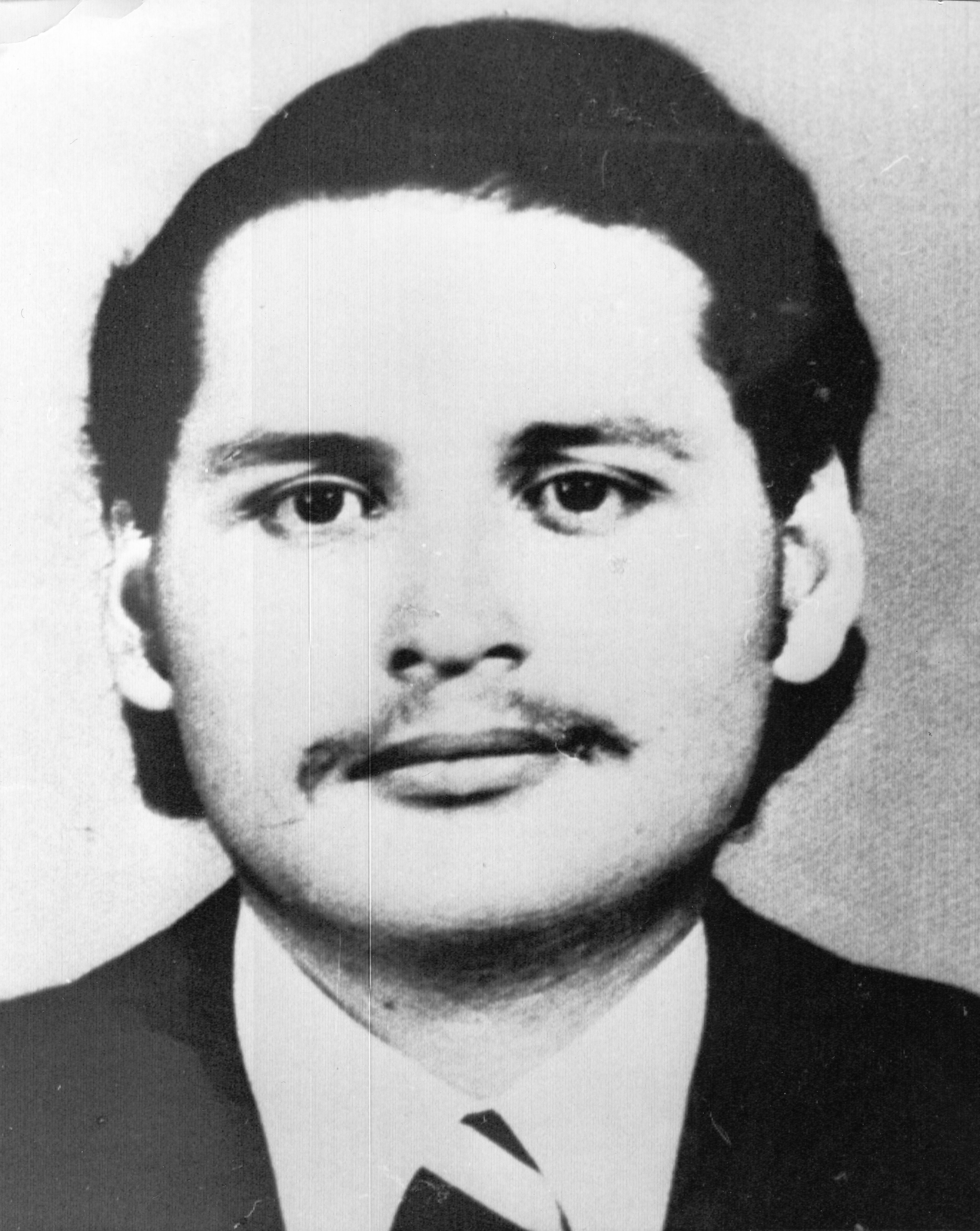 Undated 1970s file of Illich Ramirez Sanchez. (AP Photo/French Police)