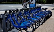 Bike Share Bikes Begin to Appear on City Streets