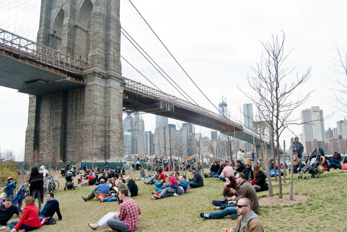 Smorgasburg takes place on the weekend through November in two locations—in Dumbo and Williamsburg, both on the waterfront. (Joshua Philipp/The Epoch Times)