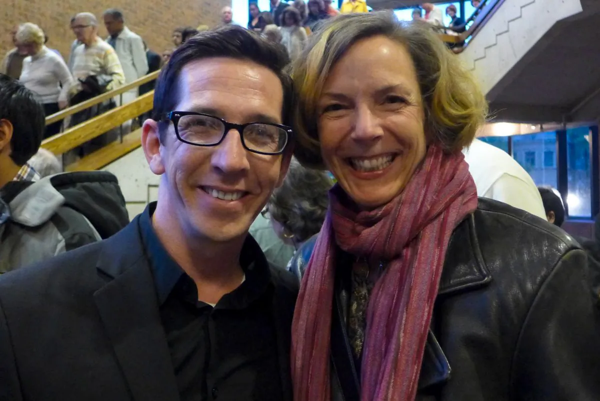 David Slocum and Caroline Brackett at Shen Yun Performing Arts on May 12 at The Oncenter Crouse Hinds Theater. (The Epoch Times)