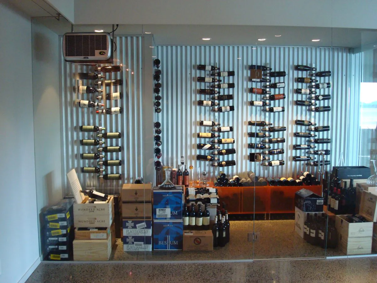 A wine room is a popular option for a basement renovation because the area is already well insulated. (The Epoch Times)
