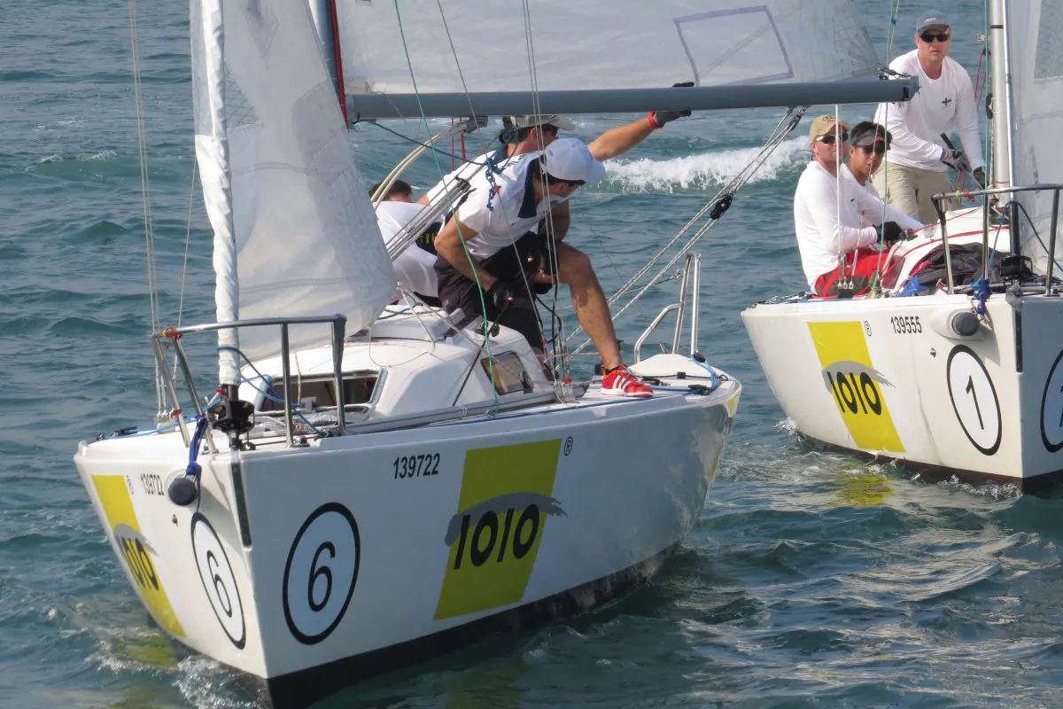 This Grade 2 International Match Racing event organised by the Royal Hong Kong Yacht Club on May 10 to 12, 2013, attracted 3 of the top 10 internationals, Ian Williams of Great Britain (1), Phil Robertson of New Zealand (4) and William Tiller of New Zealand (7). On this occasion Tiller took home the silverware, ahead of Robertson and Williams. (RHKYC/Koko Mueller)