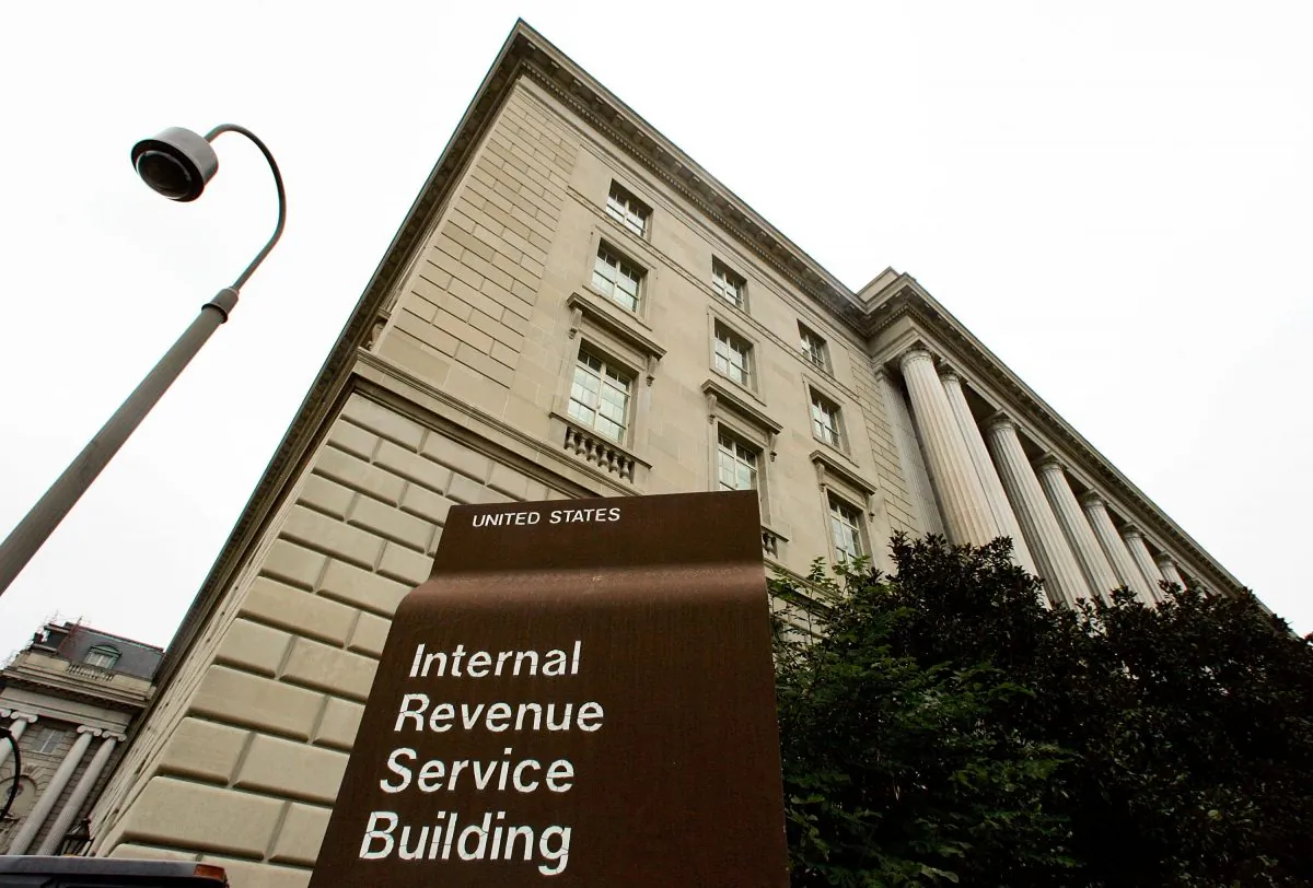 The Internal Revenue Service building is shown August 30, 2006 in Washington DC. (Mark Wilson/Getty Images)