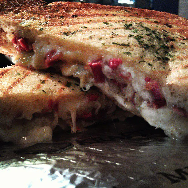 A Melt Kraft grilled cheese sandwich. A branch is opening in Park Slope. (Courtesy of Melt Kraft)