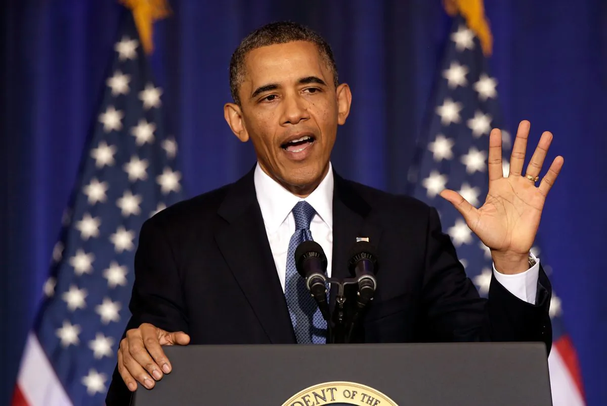 U.S. President Barack Obama speaks at the National Defense University on May 23 in Washington, D.C. Obama used the speech to outline and justify his administration's counterterrorism policy. (Win McNamee/Getty Images)