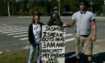 Parents Force Girl to Hold Sign: Punishing Teens