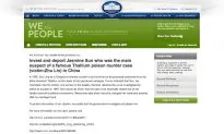 Chinese Poison Mystery Linked With America’s First Amendment