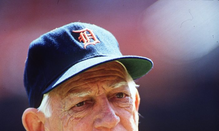 Sparky Anderson (file photo) was nicknamed 'Captain Hook' due to his impatience with starters. (Otto Greule Jr/Getty Images)