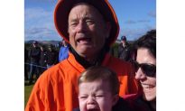 Bill Murray Crying Baby Imitation Photo Goes Viral